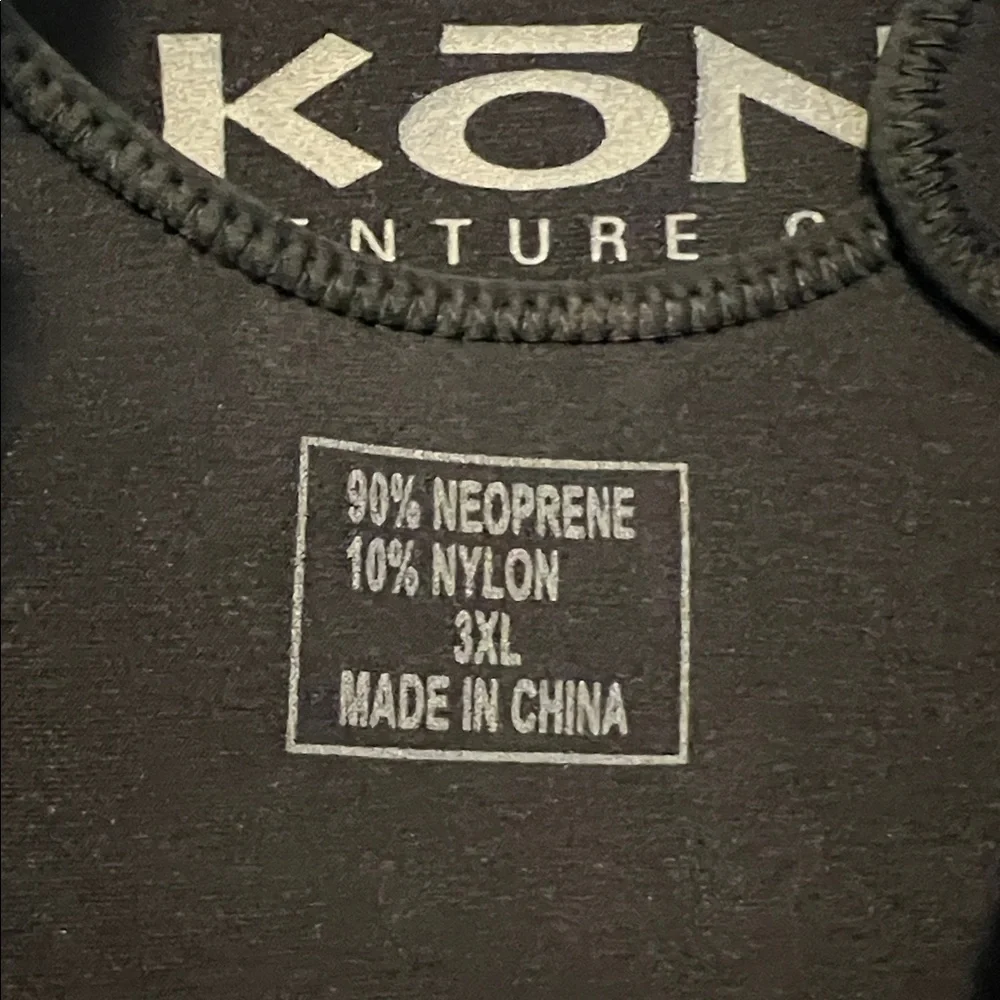 Akona Adventure Gear Men’s Wetsuits Black/Charcoal Full and Short 3XL